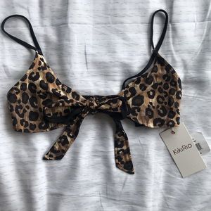 Reversible Kikirio animal print bikini